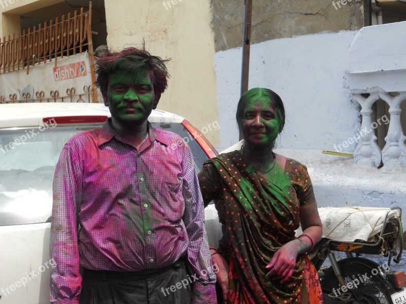 Color Holi Colorful Indian Festival