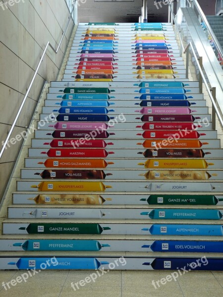 Art Design Stairs Station Hanover