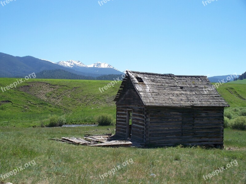 Shack Landscape Nature Free Photos