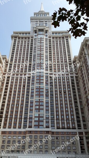 Skyscrapers Building House The Façade Of The Window