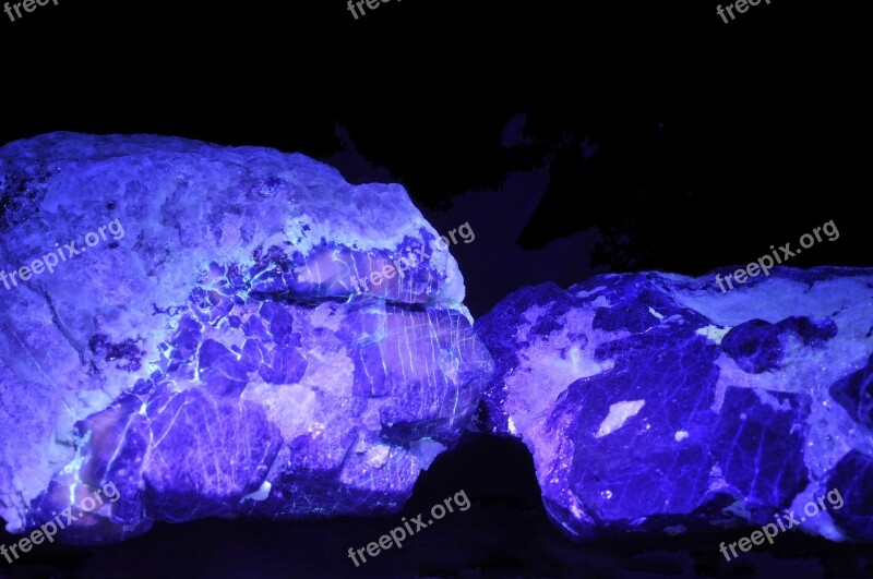 Afghanite Lazurite Uv Light Mineral Blue