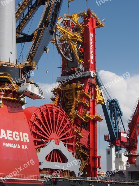 Aegir Ship Vessel Port Rotterdam