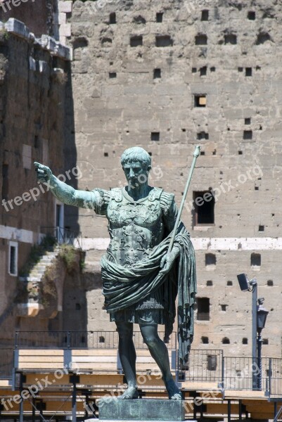 Caesar Statue Rome Emperor Ancient Times