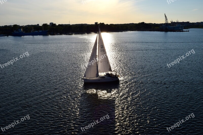 Sailing Boat Sail Water Sports Boat Water