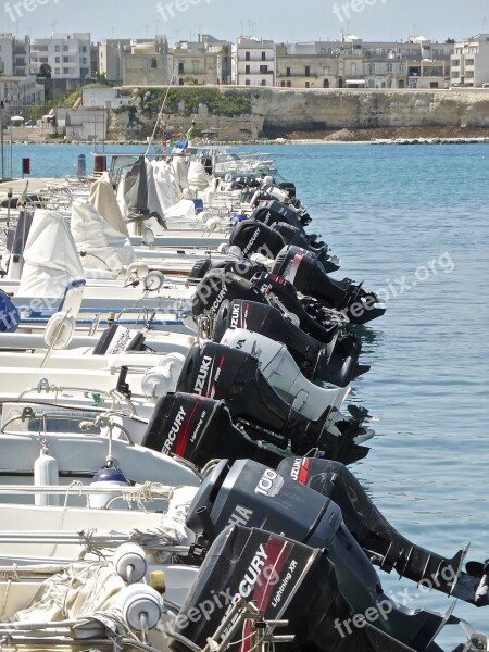 Boating Outboards Nautical Speedboats Dock