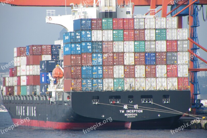 Cargo Ship Ship Port Logistics Load