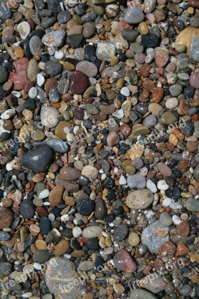 Stones Pebble Beach Background Pattern