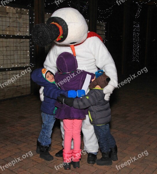 Frosty Snowman Winter Costume Bundled