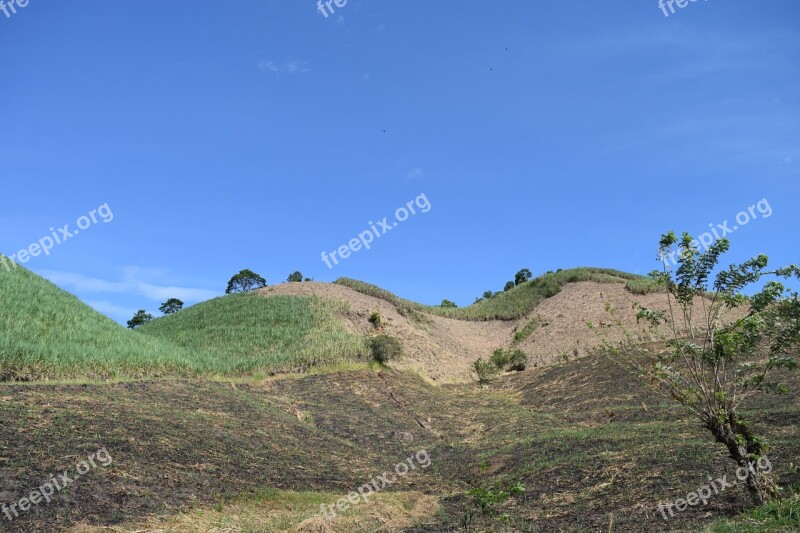 Landscape Hill Mountains Nature Risaralda