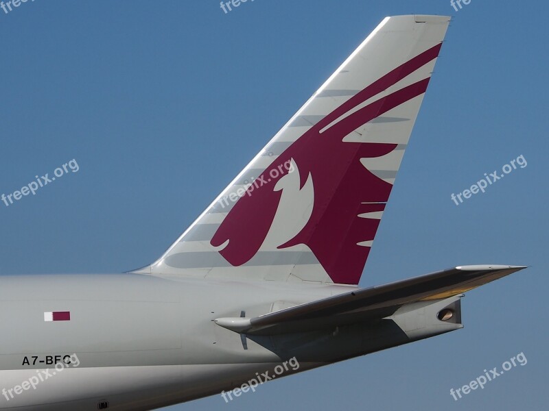 Qatar Airways Cargo Boeing 777 Airport Plane