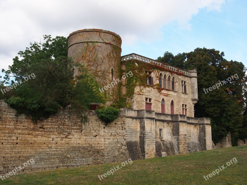 Maillezais Cathedral St Peter Maillezais Ruin Cathedral France