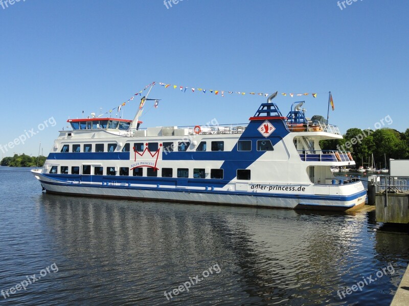 Adler Princess Rendsburg Germany Ship Vessel