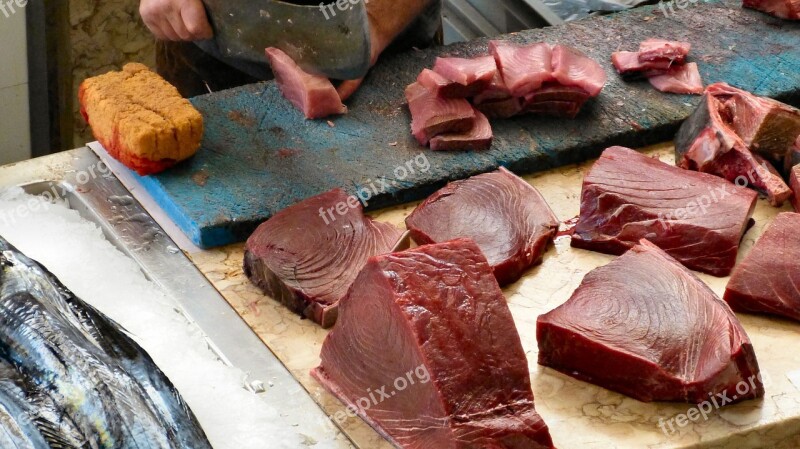 Madeira Market Funchal Fish Tuna