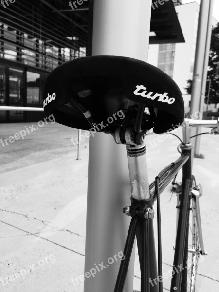 Single Speed Bike Cycling Saddle Free Photos