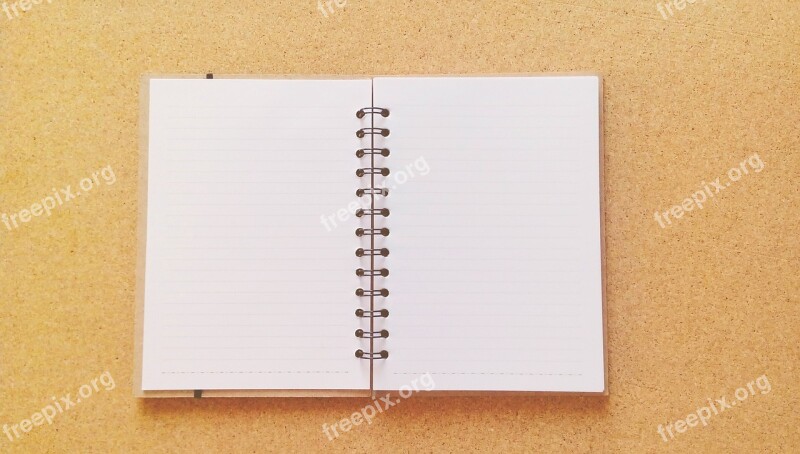 Notebook Notes Diary To Write Card