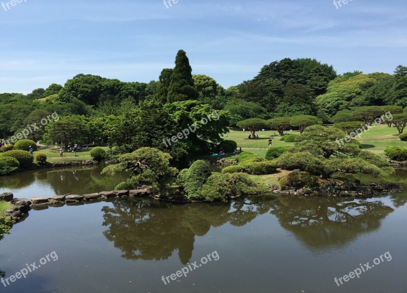 Japan Tokyo Japanese Garden Zen Japanese