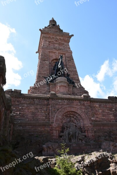 Barbarossa Monument Monument Blue Sky Sky Blue