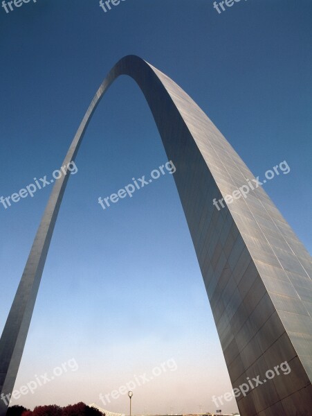 Gateway Arch Saint Louis Gateway To The West Symbol Architecture