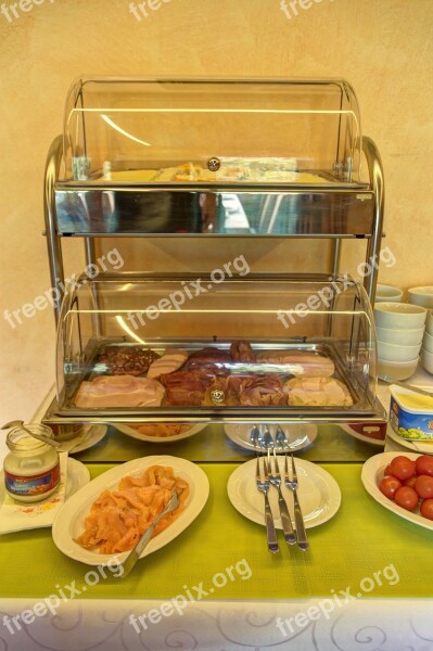 Breakfast Buffet Eat Food Nutrition