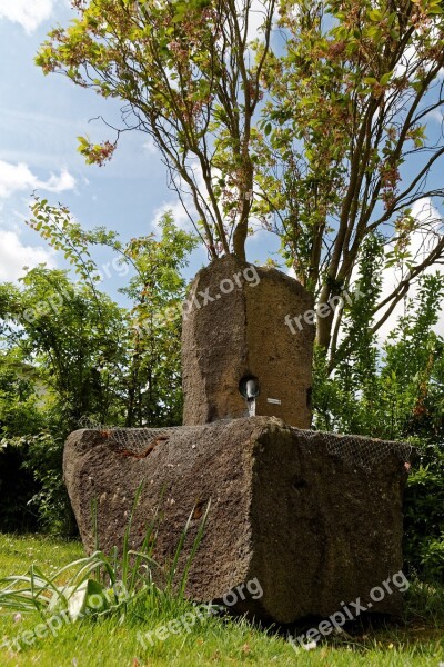 Fountain Stone Water Flow Stone Fountain