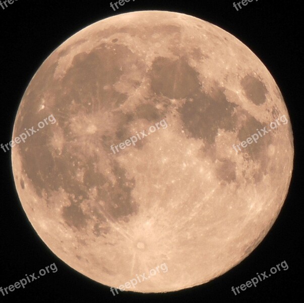 Full Moon Moon Moon Craters Lunar Landscape Free Photos