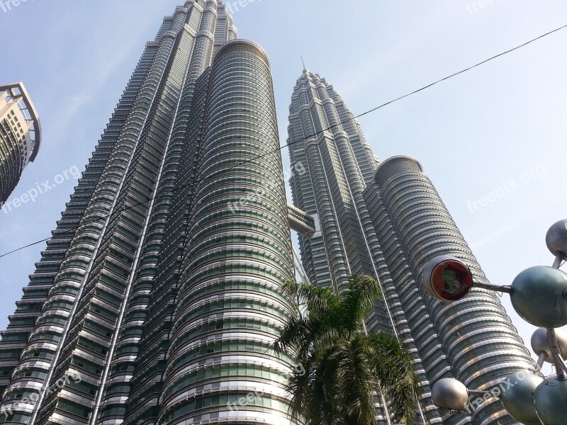 Petronas Twin Towers Kong Kuala Malaysia Building