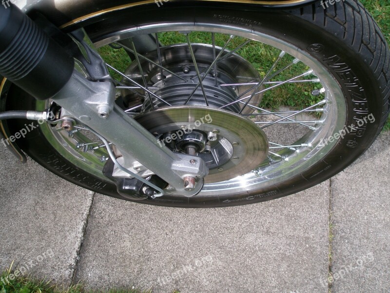 Bmw Motorcycle Front Wheel Motorbike