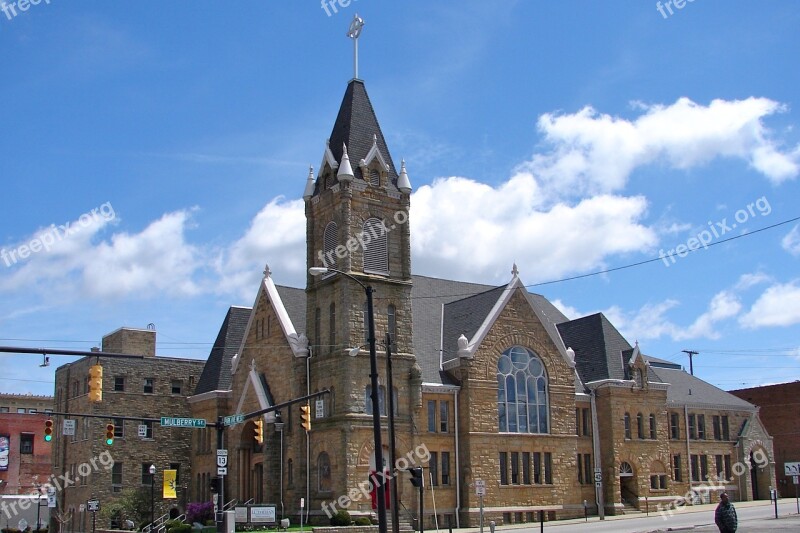 Park Avenue West Mansfield Lutheran Church Building Religious