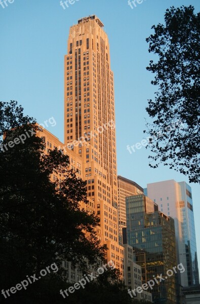 New York 5th Avenue Skyscraper Building Landmark