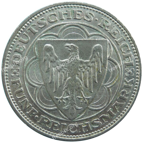 Reichsmark Bremerhaven Weimar Republic Coin Money