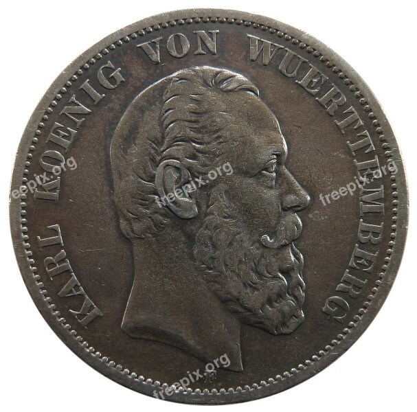 Mark Württemberg Karl Coin Money