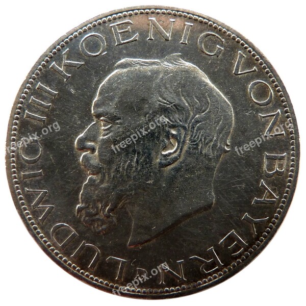 Mark Bavaria Ludwig Coin Currency