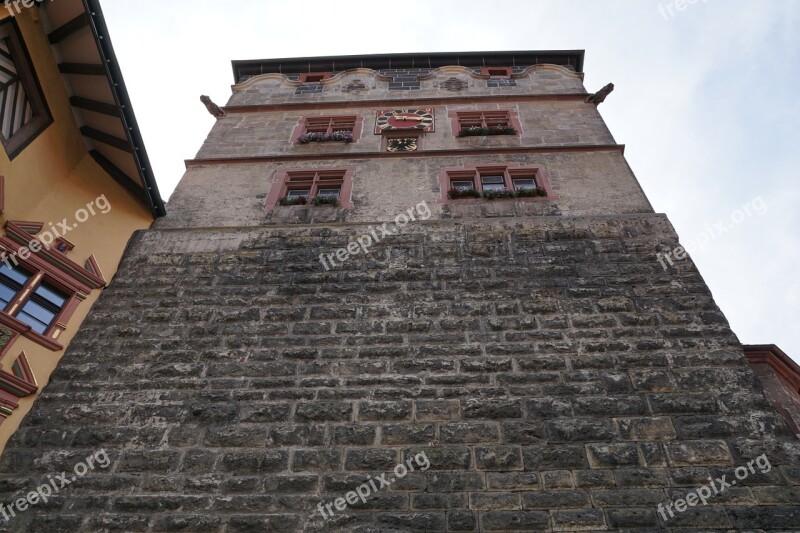 Rottweil Germany Facade House Historically