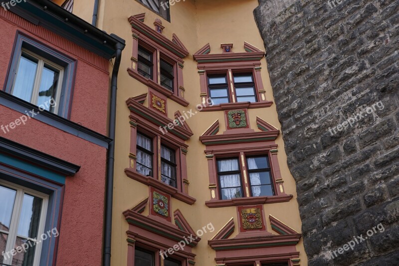 Rottweil Germany Facade House Historically