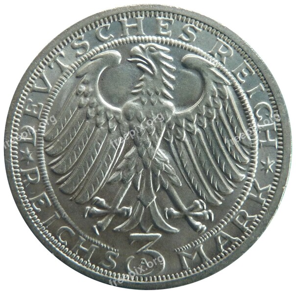 Coin Money Commemorative Weimar Republic Numismatics