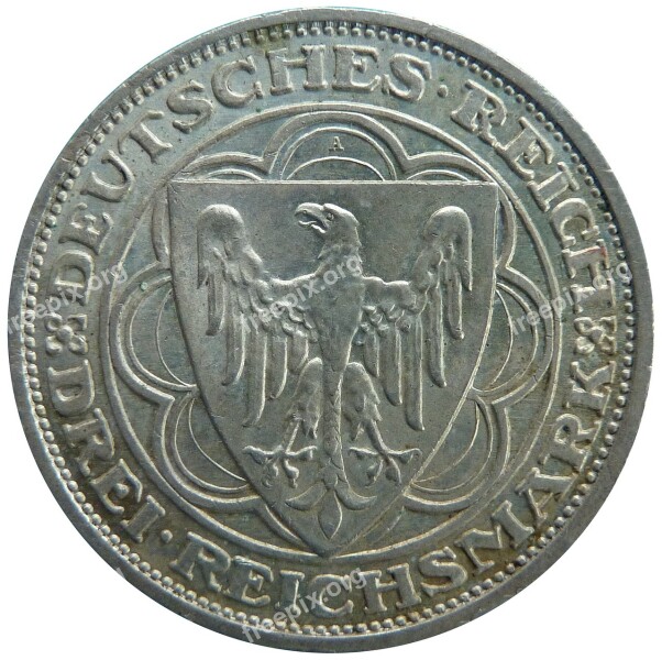 Coin Money Commemorative Weimar Republic Reichsmark