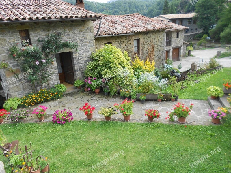 Rupit Housing Architecture Stone House Rustic