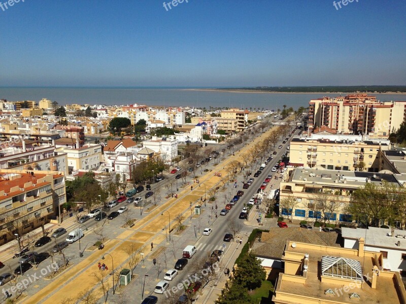 Cadiz Sanlucar Beach Views Sea