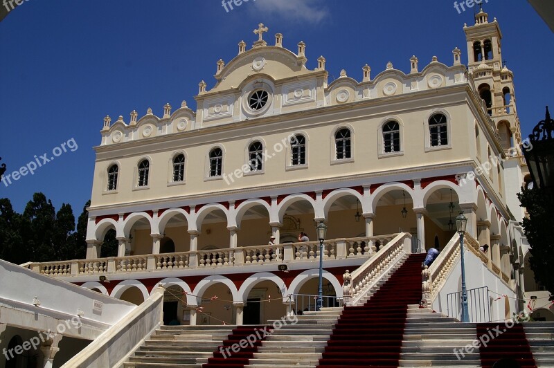 Mary Tinos Island Holidays Wonders