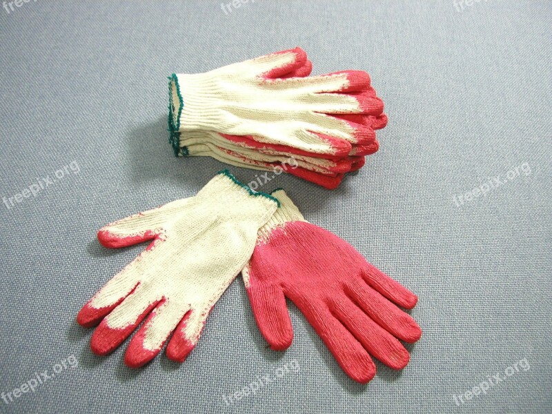 Work Gloves Gloves Red Work Gloves Free Photos