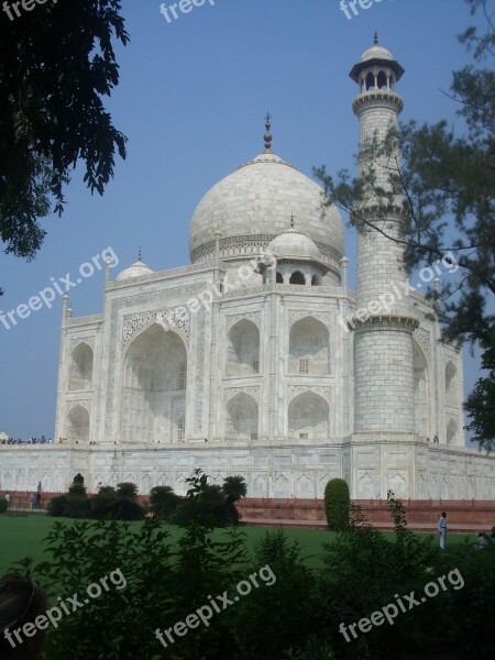 Taj Mahal Indian Agra Free Photos