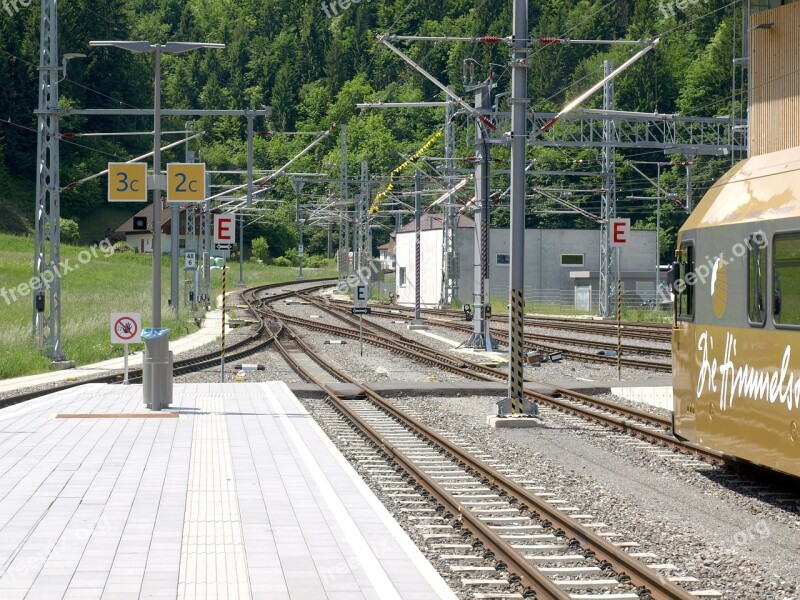 Laubenbachmühle Train Station Railway Railroad Public Transport