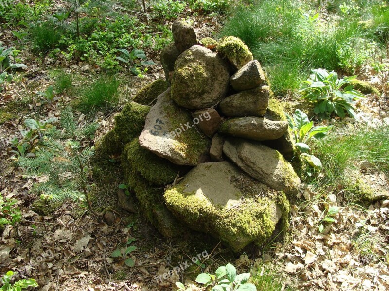 Rotsohlberg Palatine Forest Summit Top Sign