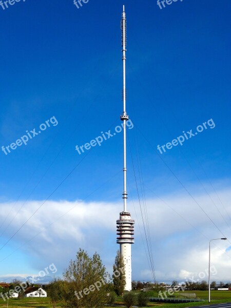 Gerbrandytoren Tv Tower Antenna Radio Television