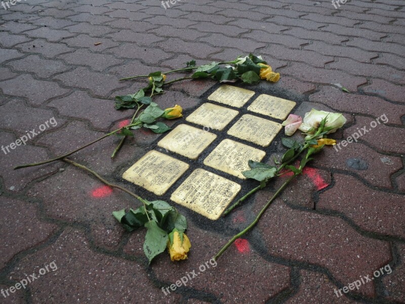 Stolpersteine Hockenheim Memorial Stumbling Blocks Holocaust