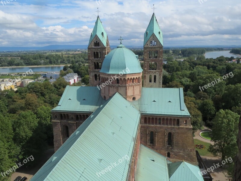 Speyer Cathedral Roof Exterior Building