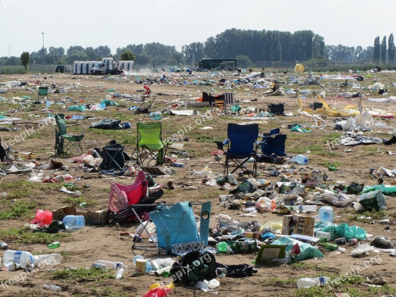 Rock N Heim Camping Festival Germany Destroyed