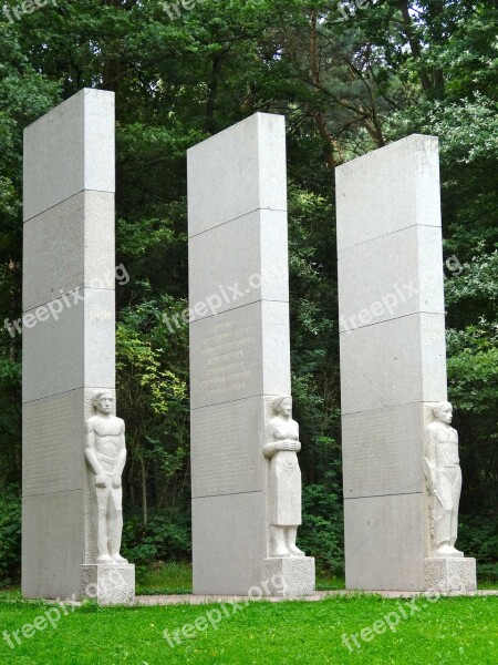 Oorlogsmonument Markelo Monument Sculpture Netherlands