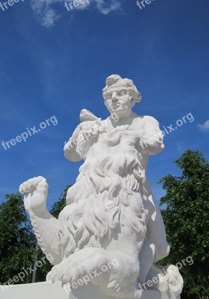 Karlsruhe Palace Square Castle Palace Statue