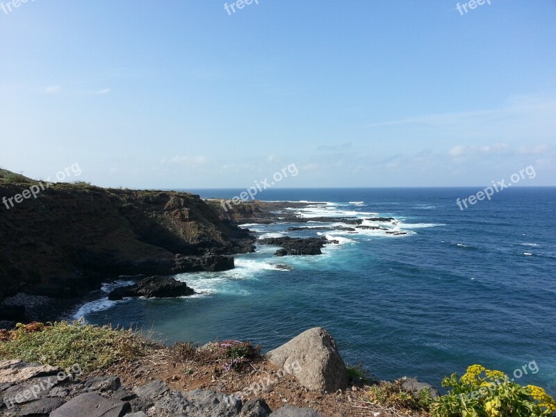 Tenerife Sea Coast Free Photos